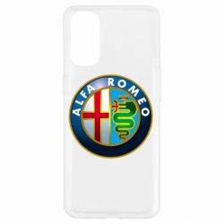 Чехол для Oppo Reno 4 ALFA ROMEO - PrintSalon