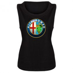 Женская майка ALFA ROMEO - PrintSalon