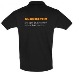 Мужское поло Algorithm - PrintSalon