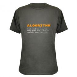 Камуфляжная футболка Algorithm - PrintSalon
