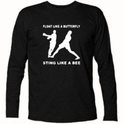 Футболка з довгим рукавом Ali: Float Like A Butterfly