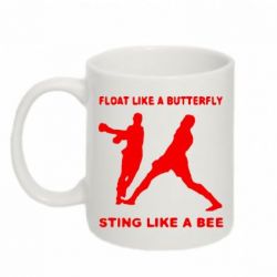 Чашка 320ml Ali: Float Like A Butterfly - PrintSalon