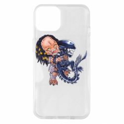 Чехол для iPhone 14 Alien vs Predator