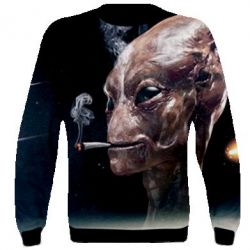 3D свитшот Alien-PrintSalon 3D свитшот Alien