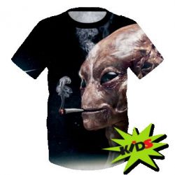 Детская 3D футболка Alien