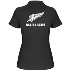Женское поло All Blacks - PrintSalon