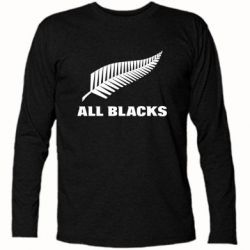 Футболка с длинным рукавом All Blacks - PrintSalon