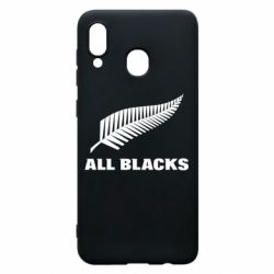 Чехол для Samsung A20 All Blacks - PrintSalon