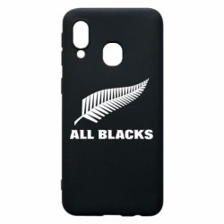 Чехол для Samsung A40 All Blacks - PrintSalon