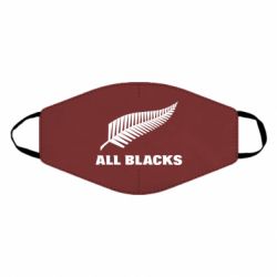 Маска многоразовая All Blacks - PrintSalon