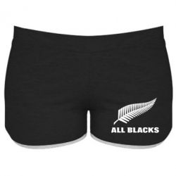 Женские шорты All Blacks - PrintSalon