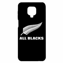 Чехол для Xiaomi Redmi Note 9S/9Pro/9Pro Max All Blacks - PrintSalon