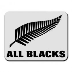 Коврик для мыши All Blacks - PrintSalon