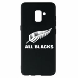 Чехол для Samsung A8+ 2018 All Blacks - PrintSalon