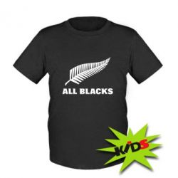 Детская футболка All Blacks - PrintSalon