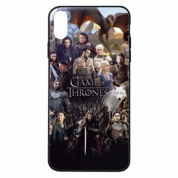 Чохол для iPhone Xs Max All characters of the game of thrones art - PrintSalon