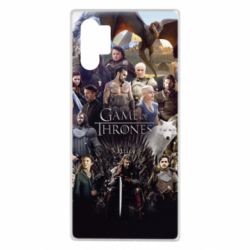 Чохол для Samsung Note 10 Plus All characters of the game of thrones art - PrintSalon