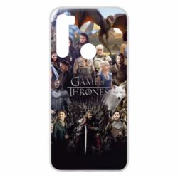 Чохол для Xiaomi Redmi Note 8 All characters of the game of thrones art - PrintSalon