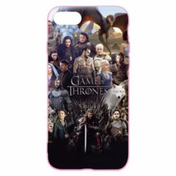 Чохол для iPhone SE 2020 All characters of the game of thrones art - PrintSalon