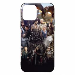 Чохол для iPhone 12 All characters of the game of thrones art - PrintSalon