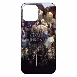 Чохол для iPhone 12 Pro Max All characters of the game of thrones art - PrintSalon