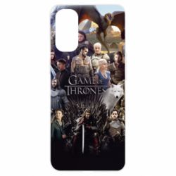 Чохол для Oppo Reno 4All characters of the game of thrones art - PrintSalon