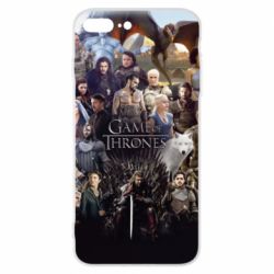 Чохол для iPhone 8 Plus All characters of the game of thrones art - PrintSalon