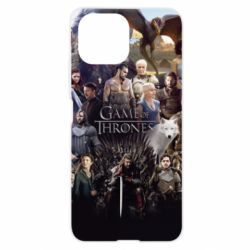 Чохол для Xiaomi Mi11 Lite All characters of the game of thrones art - PrintSalon
