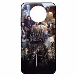 Чехол для Xiaomi Redmi Note 9 5G/Redmi Note 9T All characters of the game of thrones art