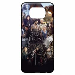 Чохол для Xiaomi Poco X3 All characters of the game of thrones art - PrintSalon