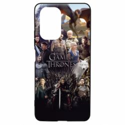 Чохол для Xiaomi Poco F3/K40 All characters of the game of thrones art - PrintSalon