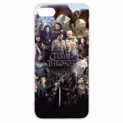 Чохол для iPhone SE 2022 All characters of the game of thrones art - PrintSalon