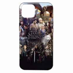 Чохол для iPhone 14 All characters of the game of thrones art - PrintSalon