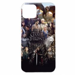 Чохол для iPhone 14 Plus All characters of the game of thrones art - PrintSalon