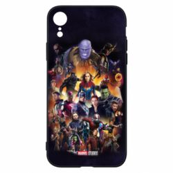 Чохол для iPhone XR ALL heroes of the universe marvel - PrintSalon