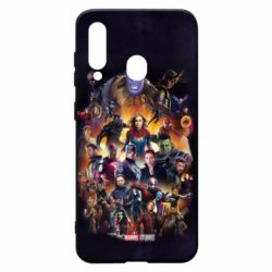 Чохол для Samsung A60 ALL heroes of the universe marvel - PrintSalon