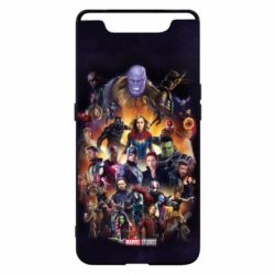 Чохол для Samsung A80 ALL heroes of the universe marvel - PrintSalon