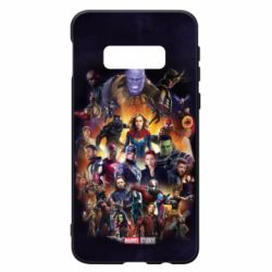 Чохол для Samsung S10e ALL heroes of the universe marvel - PrintSalon