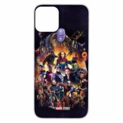 Чохол для iPhone 11 ALL heroes of the universe marvel - PrintSalon