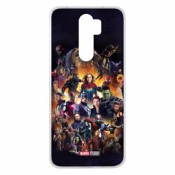 Чохол для Xiaomi Redmi Note 8 Pro ALL heroes of the universe marvel