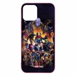 Чохол для iPhone 12 Pro ALL heroes of the universe marvel