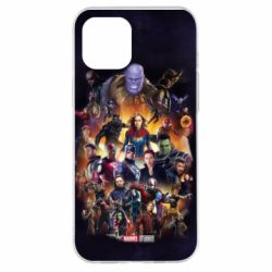 Чохол для iPhone 12 Pro Max ALL heroes of the universe marvel - PrintSalon