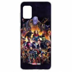 Чохол для Samsung A31 ALL heroes of the universe marvel - PrintSalon