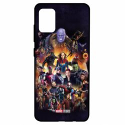 Чохол для Samsung A51 ALL heroes of the universe marvel