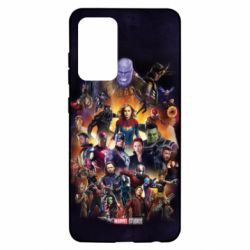Чохол для Samsung A52 5G ALL heroes of the universe marvel - PrintSalon