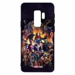 Чохол для Samsung S9+ ALL heroes of the universe marvel - PrintSalon