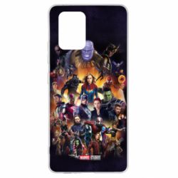 Чохол для Samsung S10 Lite ALL heroes of the universe marvel - PrintSalon