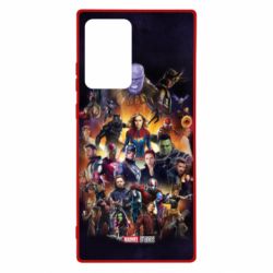Чохол для Samsung Note 20 Ultra ALL heroes of the universe marvel - PrintSalon