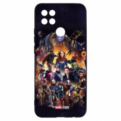 Чохол для Oppo A15s / A15 ALL heroes of the universe marvel - PrintSalon