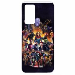 Чохол для Xiaomi Mi 10T / 10T Pro ALL heroes of the universe marvel - PrintSalon
